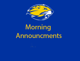 Morning Announcements 